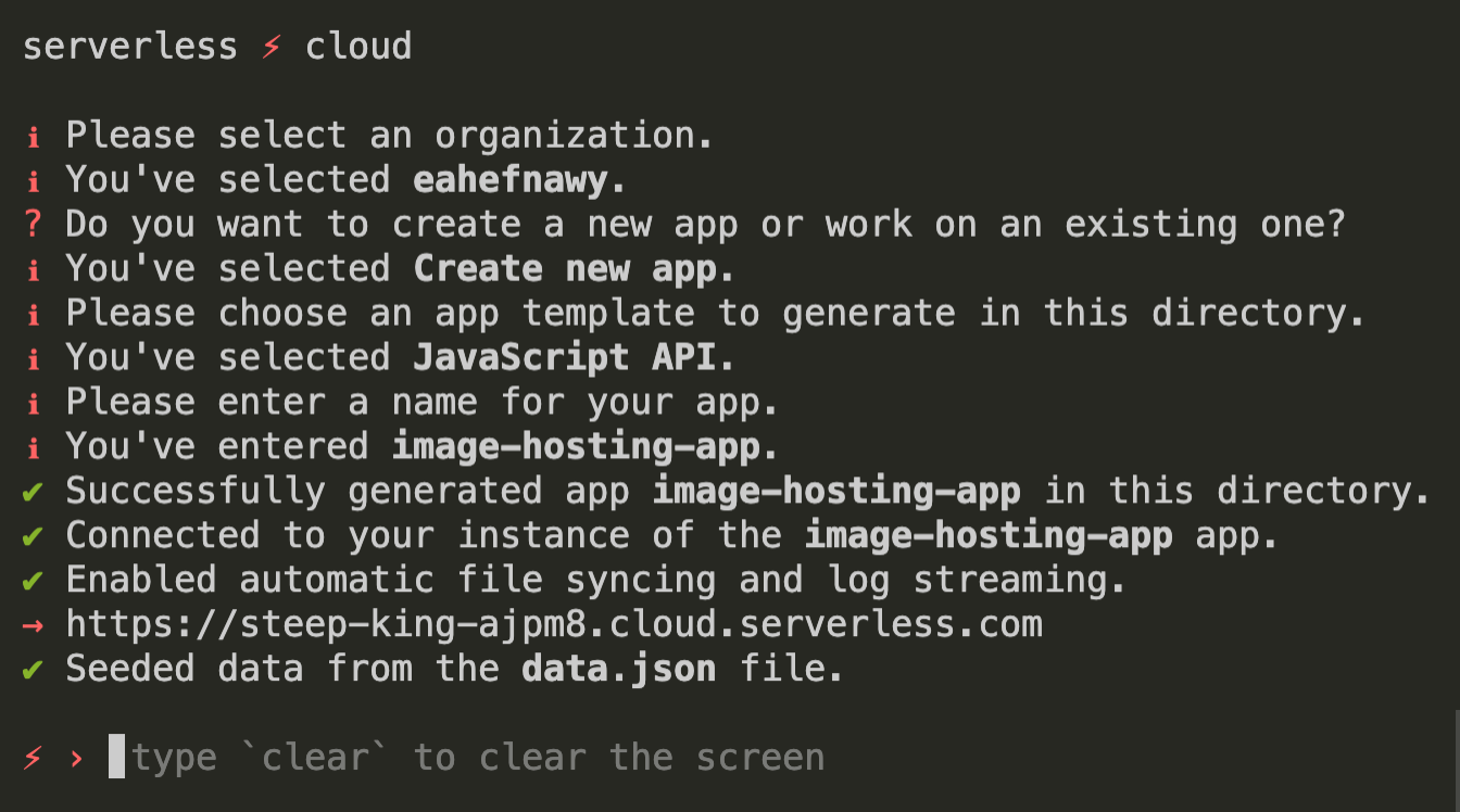 Dev mode watches and deploys your changes