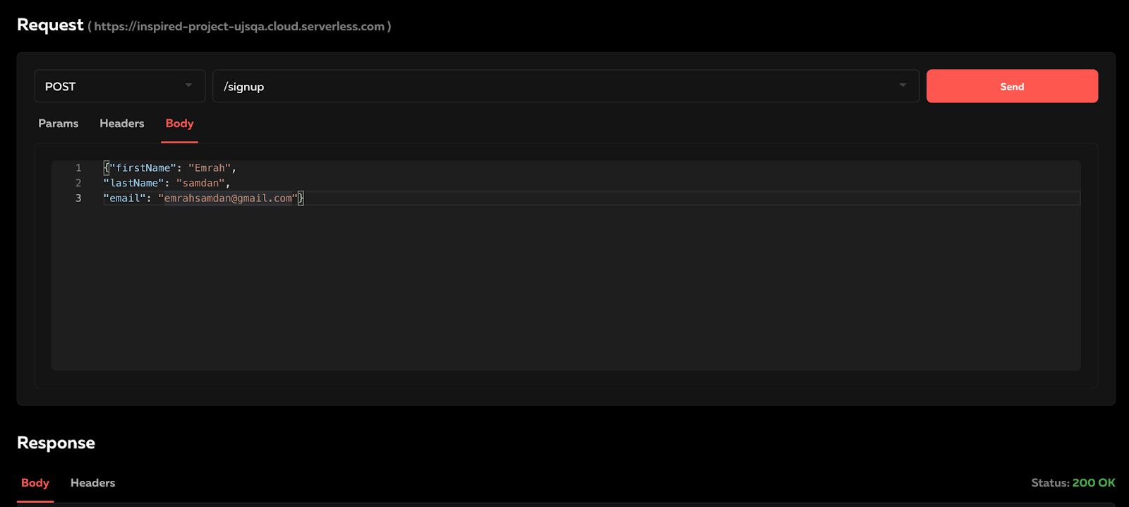 Serverless Cloud Dashboard - Interact with APIs