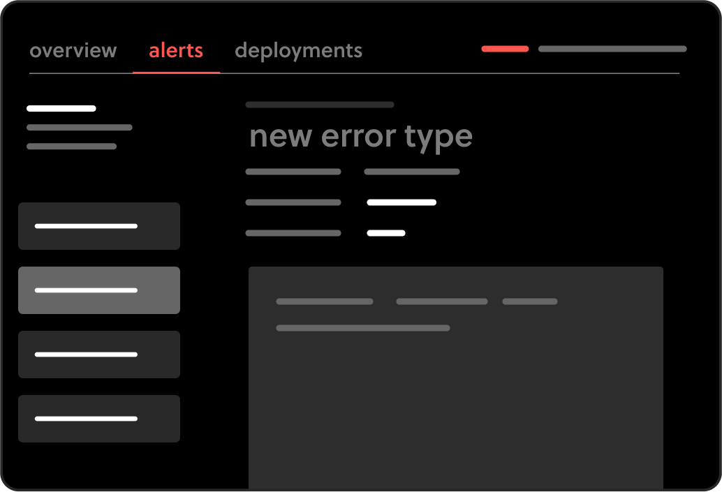 Create an alert in the Serverless Framework Dashboard